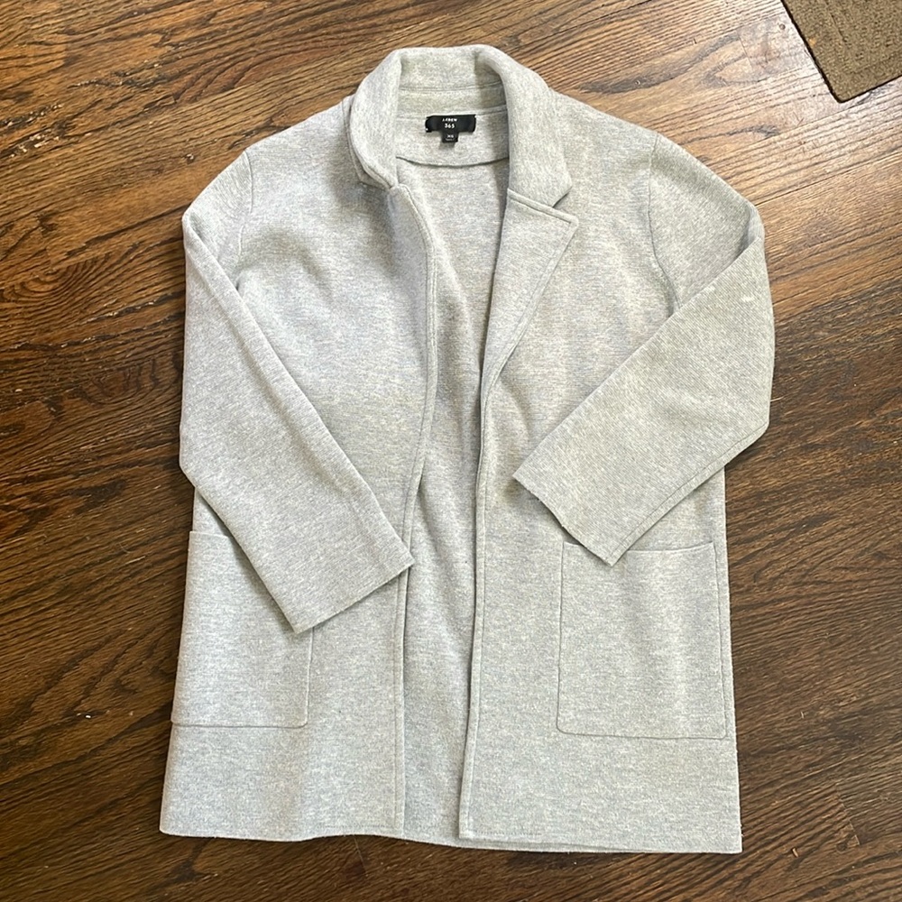 J Crew sweater blazer
